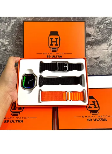 S9 Ultra 1.91" Smart Watch Series With 3 Straps