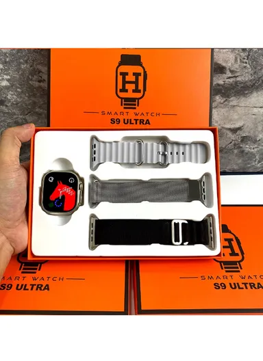 S9 Ultra 1.91" Smart Watch Series With 3 Straps