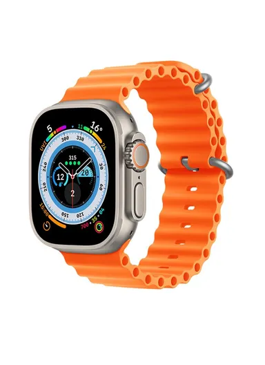 USE-2  2.08" Full Touch Screen Heart Rate Monitoring Bluetooth Smartwatch With Wireless Charger