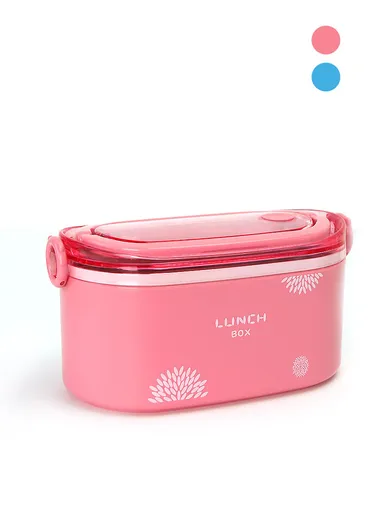 1L Polypropylene Leakproof Lunch Box Microwave &amp; Freezer Safe To Use N912 (L10 x W20 x H9)cm
