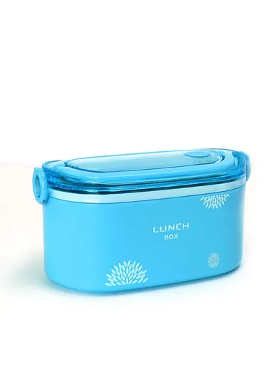 1L Polypropylene Leakproof Lunch Box Microwave &amp; Freezer Safe To Use N912 (L10 x W20 x H9)cm