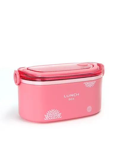 1L Polypropylene Leakproof Lunch Box Microwave &amp; Freezer Safe To Use N912 (L10 x W20 x H9)cm