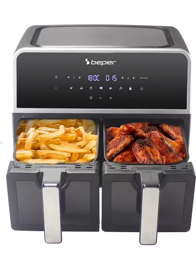 1700W 9L Double Basket Air Fryer P101FRI090 (L31 x W34 x H40)cm