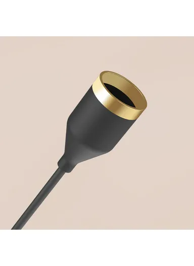 European Black Metal Candlestick Holder Style For Table Decorative Weddings Dining Parties (W8 x H33)cm