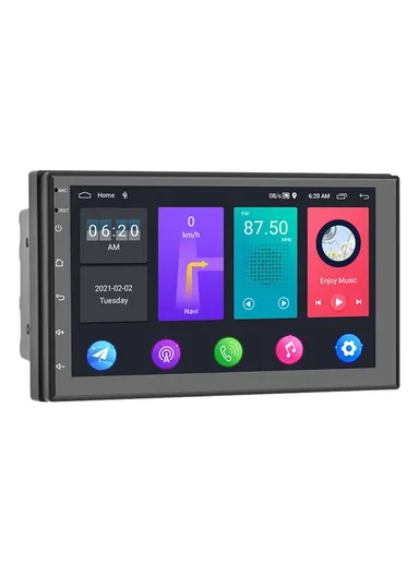 7 inch Android 11 Car Stereo With 1G+16GB GPS Navigation Touchscreen FM Radio &amp; Dual USB Input R-730