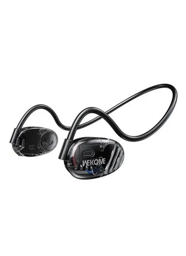 90mAh Air Conductive Sports Bluetooth Headset Painless Lightweight Headphone VC03 - Black