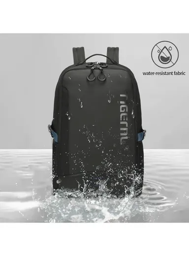 17'' Waterproof Breathable Laptop Backpack For Travel &amp; School T-B9021 - Grey