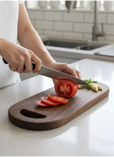 Wood Cutting Board For Chopping YD-8813 (L42 x W17 x H2)cm