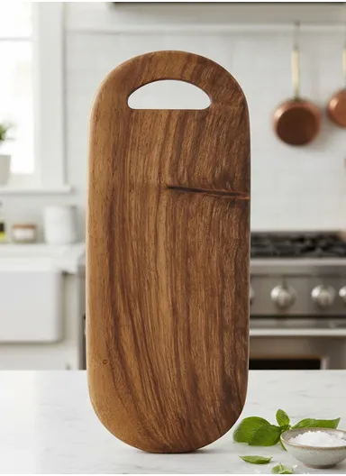 Wood Cutting Board For Chopping YD-8813 (L42 x W17 x H2)cm