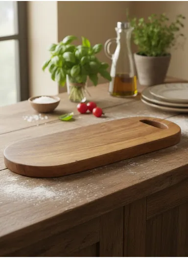 Wood Cutting Board For Chopping YD-8813 (L42 x W17 x H2)cm