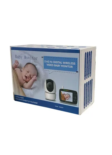 3.5" LCD PTZ Camera 1200mAh 360º Baby Monitor Security Video Camera With Temperature Monitoring, VOX Night Vision SM935H