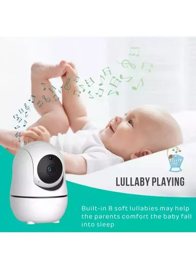 7-Inch Advanced HD Wireless Baby Monitor PTZ Camera Sender Unit with Two-Way Communication and Multi-Angle Monitoring SM70