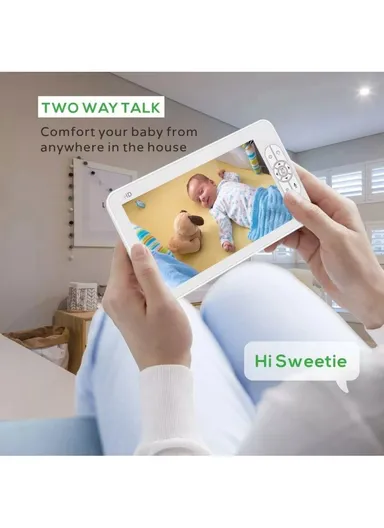 7-Inch Advanced HD Wireless Baby Monitor PTZ Camera Sender Unit with Two-Way Communication and Multi-Angle Monitoring SM70