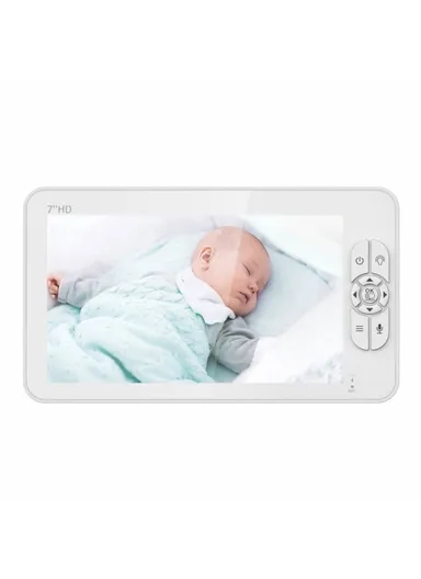 7-Inch Advanced HD Wireless Baby Monitor PTZ Camera Sender Unit with Two-Way Communication and Multi-Angle Monitoring SM70