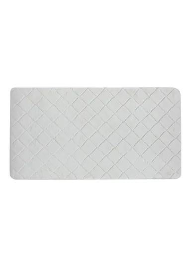 Soft Touch Rabbit Plush Carpet 80x150 cm Light Gray