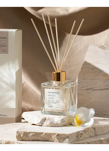 White Flowers Stick Room Fragrance 200 ml Beige