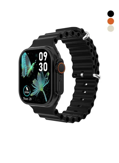 S8 Ultra Max 2.08" Waterproof Smart Watch With Wireless Charging