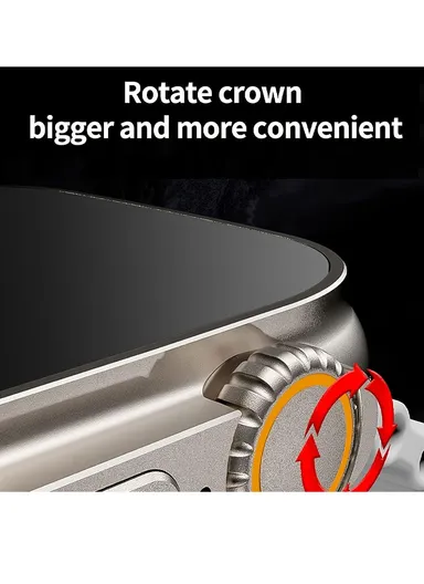 S8 Ultra Max 2.08" Waterproof Smart Watch With Wireless Charging