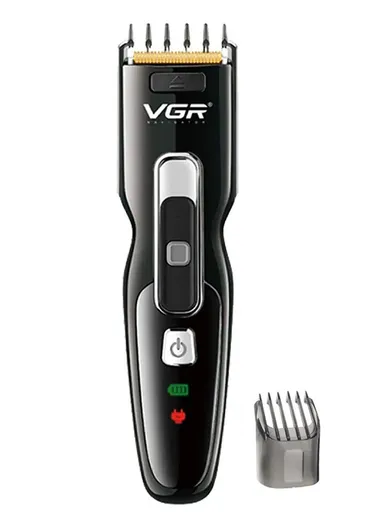 6W 700mAh Full Washable IPX7 Rechargeable Hair Clipper With LED Display &amp; Adjustable Guide Comb V-040