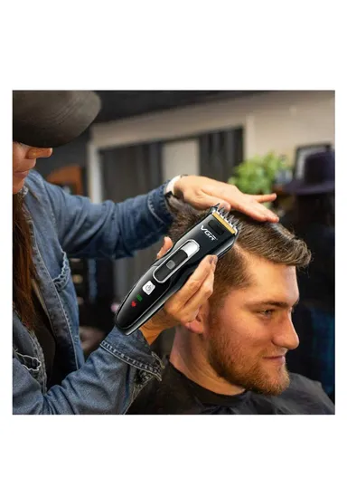 6W 700mAh Full Washable IPX7 Rechargeable Hair Clipper With LED Display &amp; Adjustable Guide Comb V-040