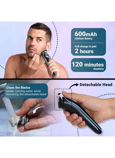 PRECISION T-BLADE 5W 600mAh Hair Trimmer With LED Display V-075