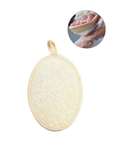 Loofah Bath Sponge Shower for Body Scrubber 100% Natural (L8 x H12)cm