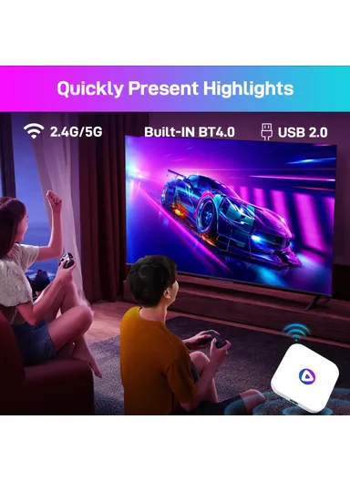 Rockchip 3528 Smart TV Box Android 13 Quad Core 4GB+64GB Set-top Box Support 4K Video Decoding BT 4.0 Media Player H96MAX M1 - EU Plug