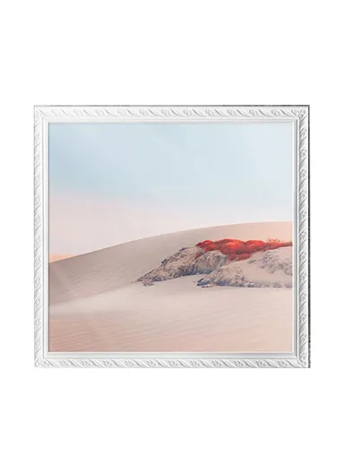 Bathroom Wall-Mounted Folding Cloth Container Picture (L40 x W38)cm - Desert