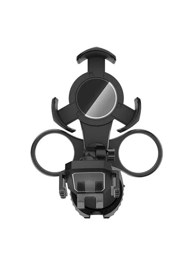 Multifunctional Car Cup Holder Phone Stand Mount Coffee Beverage Instant Noodles Bracket A04 - Grey