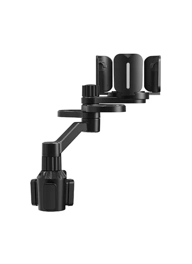 Car Cup Holder Expander with Adjustable Cup Holder Dual Round Car Cup Holder Mount Organizer For Drink Bottle Snack