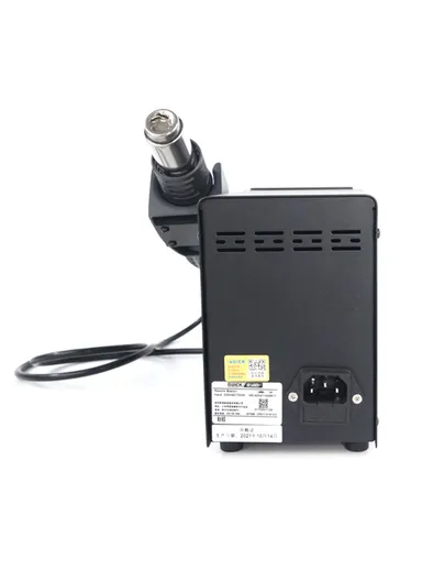 220V Hot Air Rework Solder Station With LCD Digital Display Mobile Phone PCB Motherboard Repair Tool - EU Plug QUICK 858D+