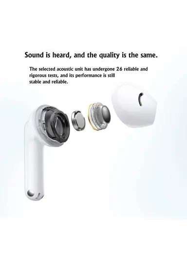 FreeBuds Wireless Headset Bluetooth 5.3 Headphones Smart Touch Control TWS Earbuds SE 2 - White