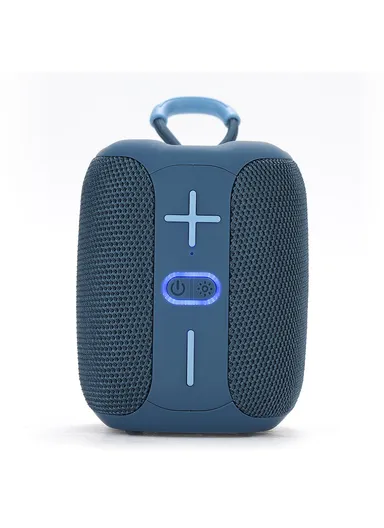 1200mAh Portable TWS Bluetooth Speaker Outdoor Mini Wireless Stereo Subwoofer With Colorful Light TG658 (L9 x W90 x H11.3)cm - Grey