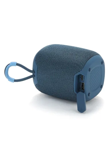 1200mAh Portable TWS Bluetooth Speaker Outdoor Mini Wireless Stereo Subwoofer With Colorful Light TG658 (L9 x W90 x H11.3)cm - Grey