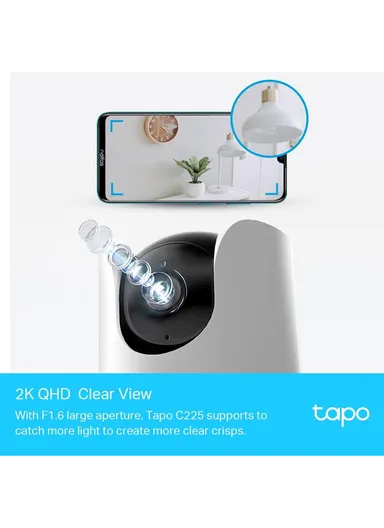 Pan/Tilt AI Home Security Wi-Fi Camera Tapo c225