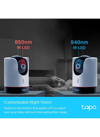 Pan/Tilt AI Home Security Wi-Fi Camera Tapo c225