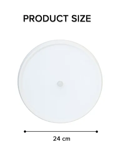 12W 24CM Round LED Ceiling Light Panel for Bathroom, Garage, Corridors, Stairway &amp; Balcony - Warm 