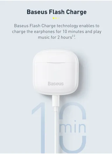 Bluetooth 5.0 True Auto Connection Waterproof Touch Wireless TWS Earphones Bowie E3 - White