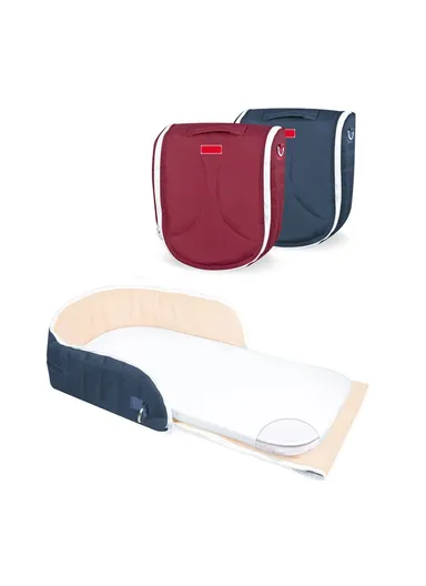 2-IN-1 Portable Baby Diaper Bed &amp; Mommy Bag With Divider Comfort Simple &amp; Foldable Multi-Functional Backpack Storage 66508