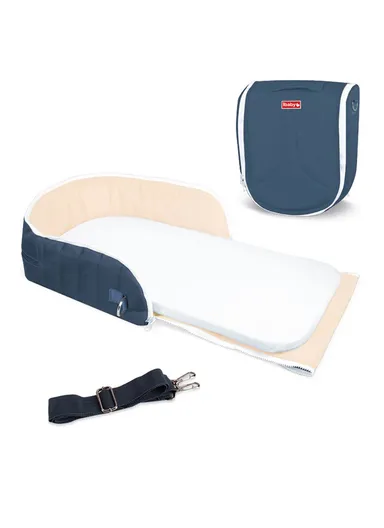 2-IN-1 Portable Baby Diaper Bed &amp; Mommy Bag With Divider Comfort Simple &amp; Foldable Multi-Functional Backpack Storage 66508