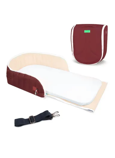 2-IN-1 Portable Baby Diaper Bed &amp; Mommy Bag With Divider Comfort Simple &amp; Foldable Multi-Functional Backpack Storage 66508