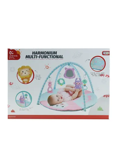 1m+ Baby's Gym Set Activity Play Mat Newborn 9906 (D72 x H45)cm - Blue