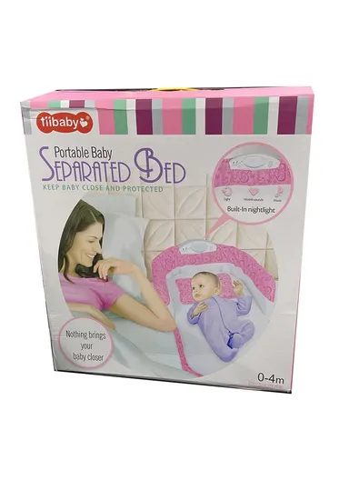 6m+ Cotton Plastic Super Soft Sleeping Portable Cot Baby Bedding With Music Box 66503 (L95 x W39 x H14)cm