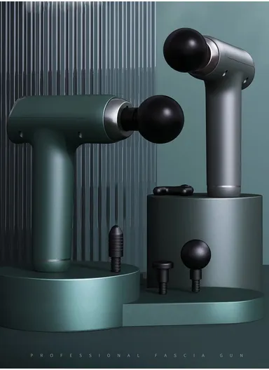 25W 1800mAh 7.4V  Professional Massage Gun Muscle Massage Gun Deep Tissue Massager Hand Held Percussion Massager Deep Tissue Massage Gun with 30 Adjustable Speeds &amp; 4 Massage Heads Quiet Muscle Massager for Pain Reli