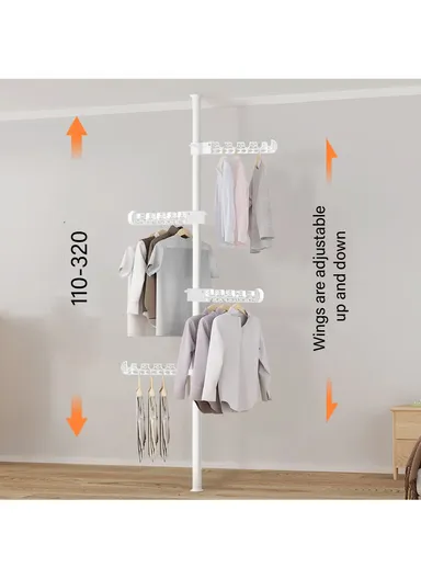 1.1-3.1M Clothes Dryer, Perfect for Bedroom, Balcony, Living Room