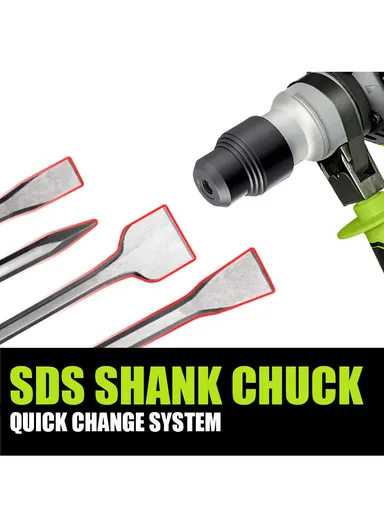 1500W Electric SDS Plus System Rotary Hammer Drill 36mm In Concrete For Wood Steel Concrete Power Tools WD011330036