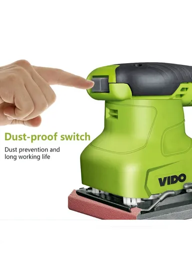 230W Electrical Orbital Sander With 100*110mm Sanding Pad WD010810230