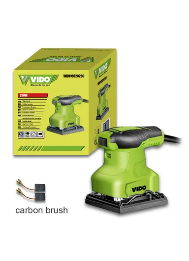 230W Electrical Orbital Sander With 100*110mm Sanding Pad WD010810230