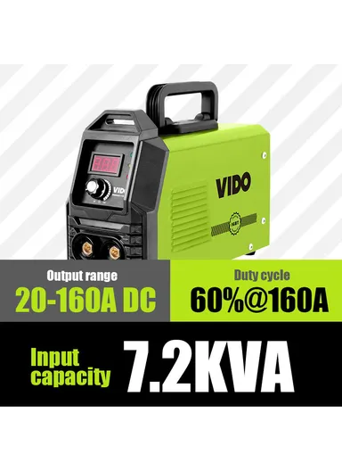 20-160A DC Single Phase Inverter MMA DC Welding Machine WD060112016