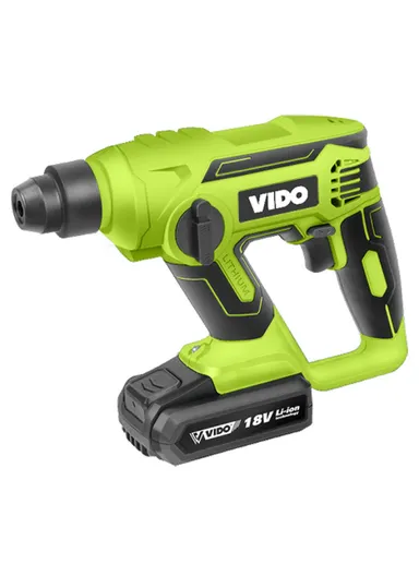 18V 2000mAh Professional Industrial Cordless Rotary Hammer Drill With Battery &amp; Charger WD041310180